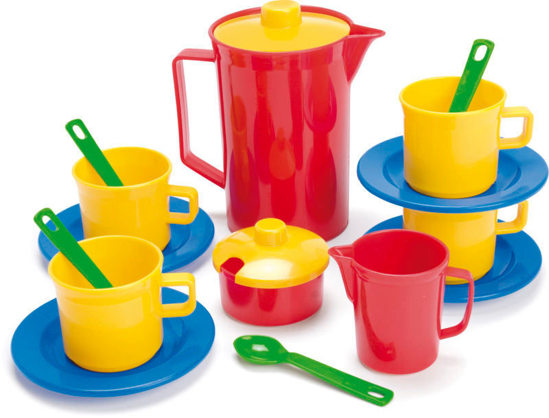 KAFFESÆT I NET 17 DELE 16,5 CM