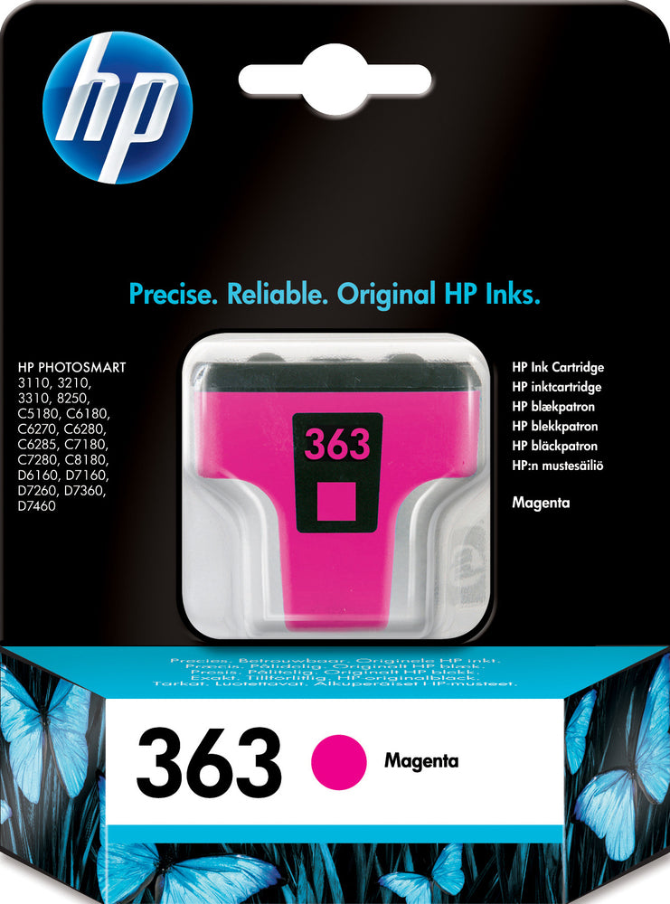 Blæk HP c8772ee (no.363) magenta