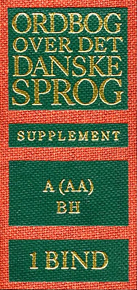 Ordbog over det danske Sprog. Supplement