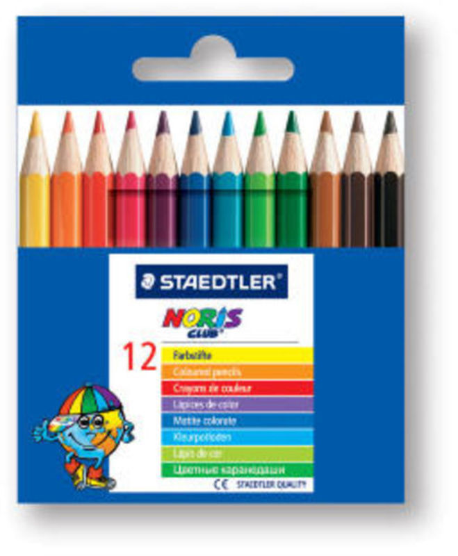 Farveblyanter Staedtler kort /12 stk