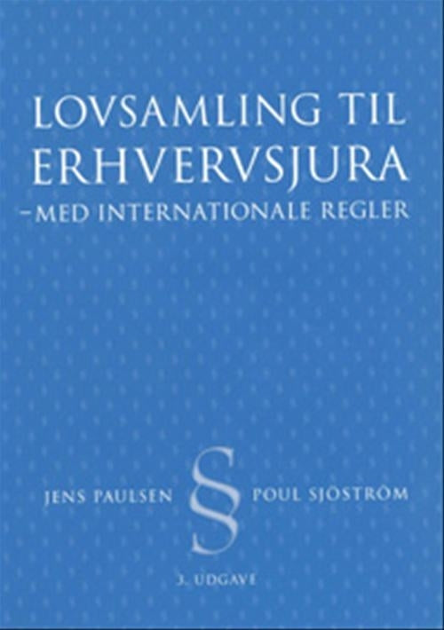 Lovsamling til erhvervsjura - med internationale regler