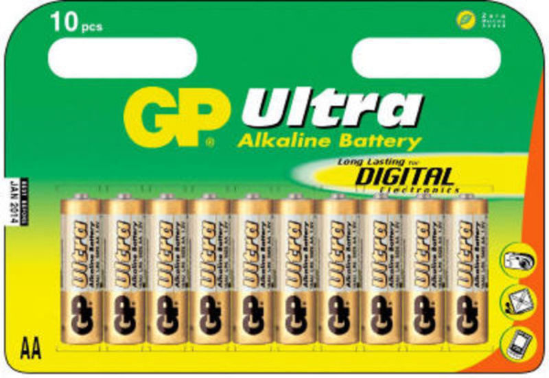 BATTERI GP AA LR6 15UA 10U /10STK