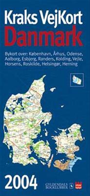 Kraks vejkort.Danmark 2004