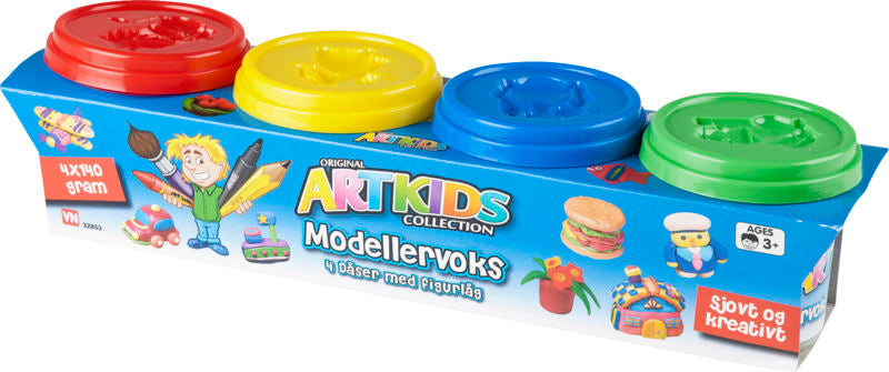 Artkids modelervoks 4 stk