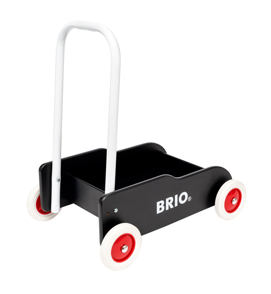 D2 BRIO 31351 Lære-gå-vogn, sort