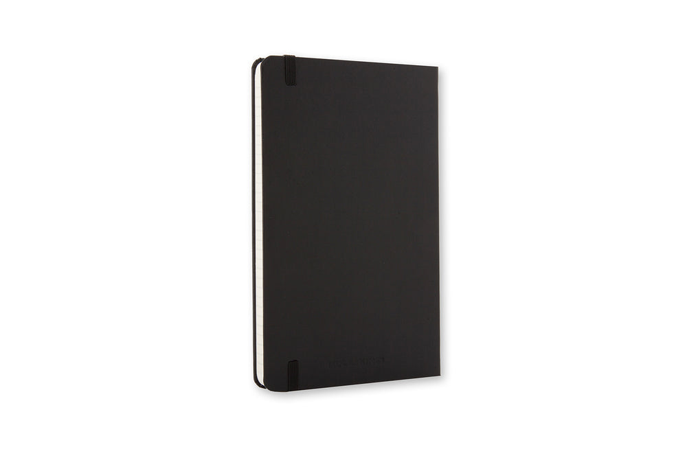 Notesbog Moleskine pocket sort m/192 linjerede ark hard