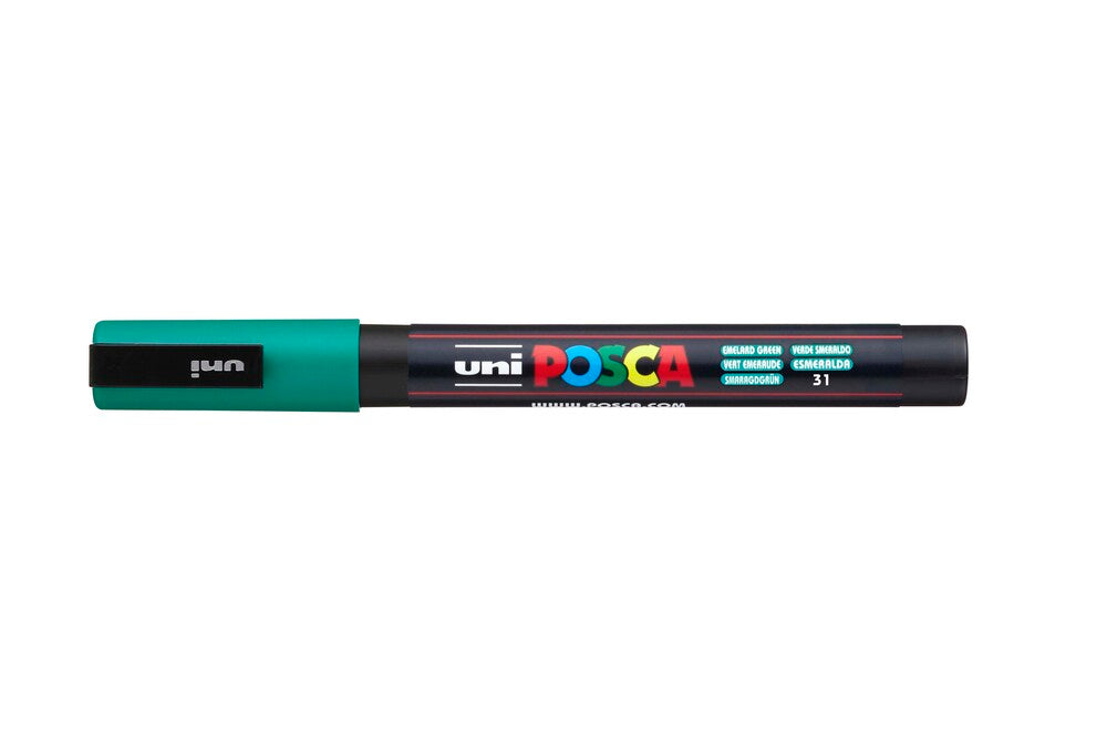Paintmarker Uni POSCA pc-3m emerald grøn