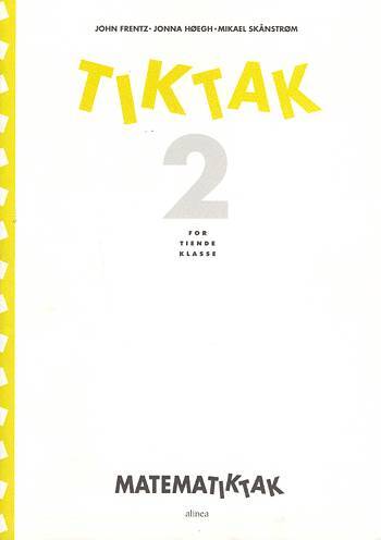Matematik-Tak 10.kl. Tik-Tak 2