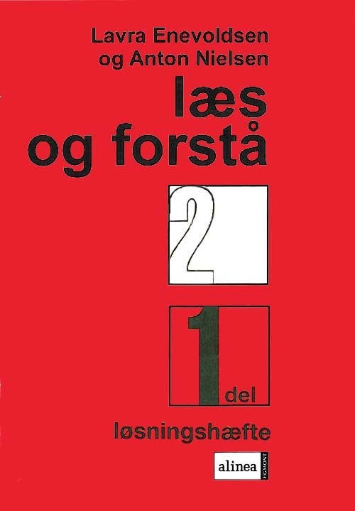 Læs og forstå 2, 1 Løsningshæfte