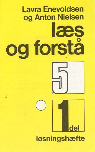 Læs og forstå 5, 1 Løsningshæfte