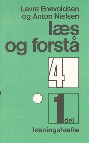 Læs og forstå 4, 1 Løsningshæfte
