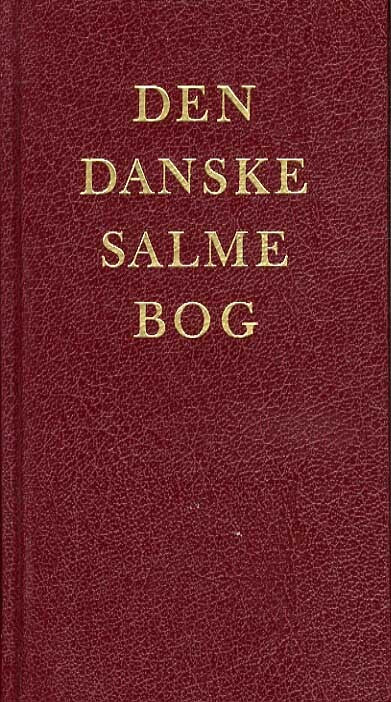 Den danske salmebog - stor skrift rød gl. udg.