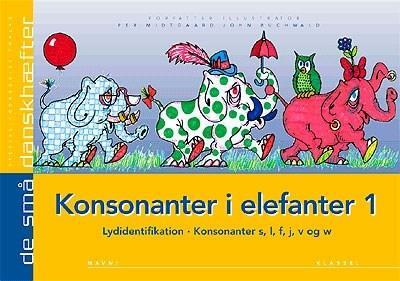 Konsonanter i elefanter 1 ( 5 stk.)