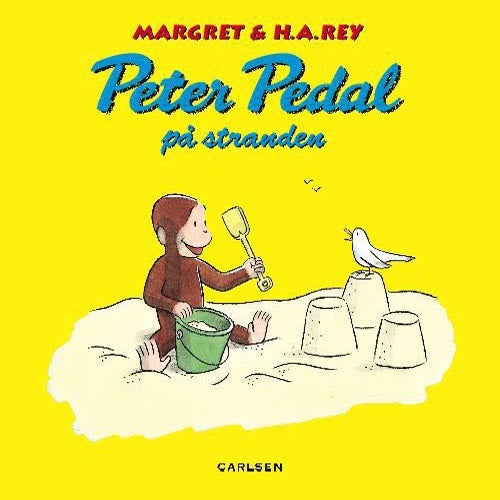 Peter Pedal på stranden