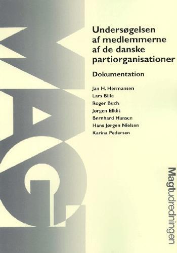Undersøgelsen af medlemmerne af de danske partiorganisationer