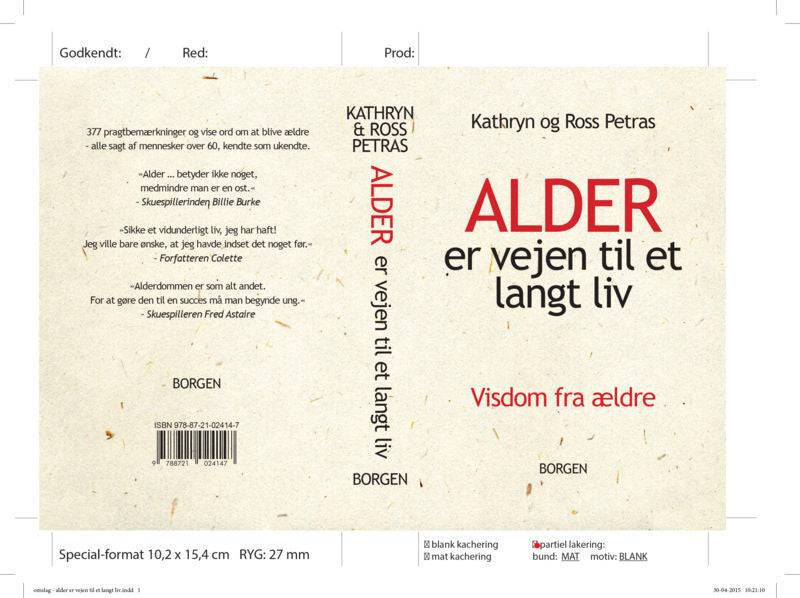 Alder er vejen til et langt liv