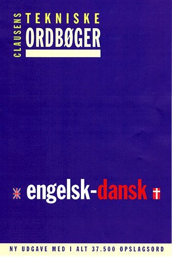 Clausens tekniske ordbøger, Engelsk-dansk