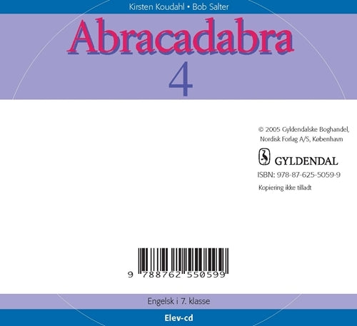 Abracadabra 4 - Elev CD