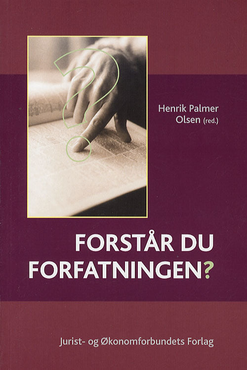 Forstår du forfatningen