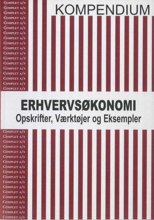 Complet kompendium i erhvervsøkonomi