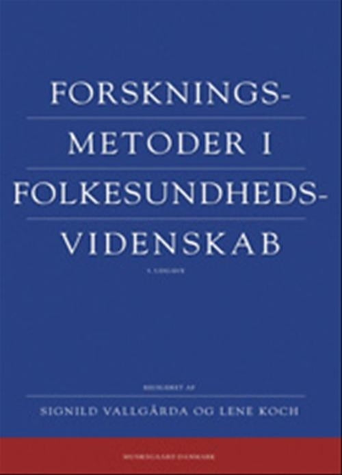 Forskningsmetoder i folkesundhedsvidenskab
