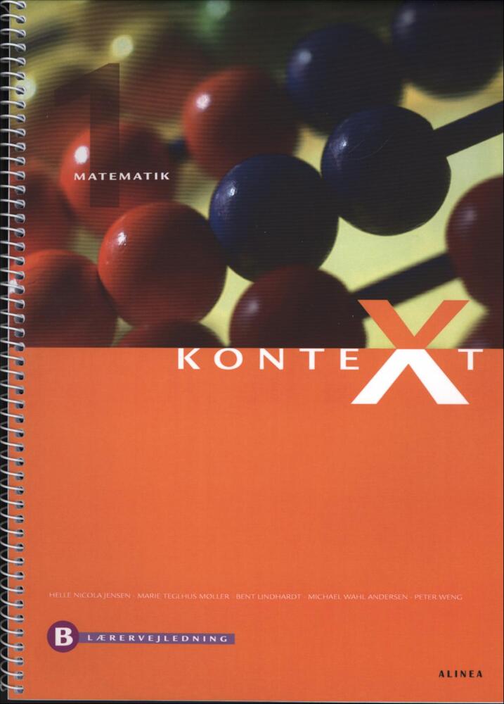 KonteXt 1, Lærervejledning B
