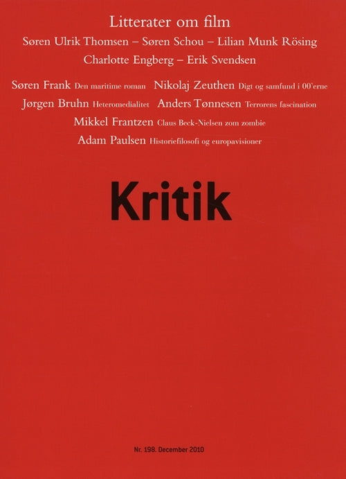 Kritik, 43. årgang, nr. 198