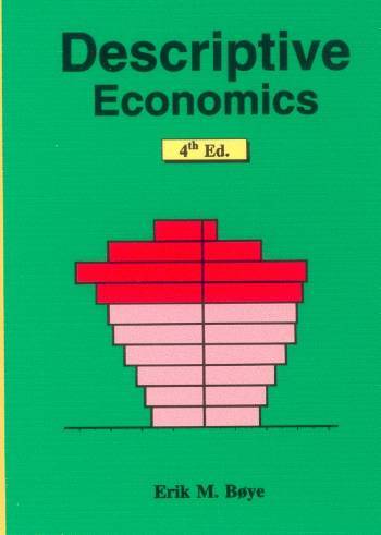 Descriptive economics Population, national accounts, business structure