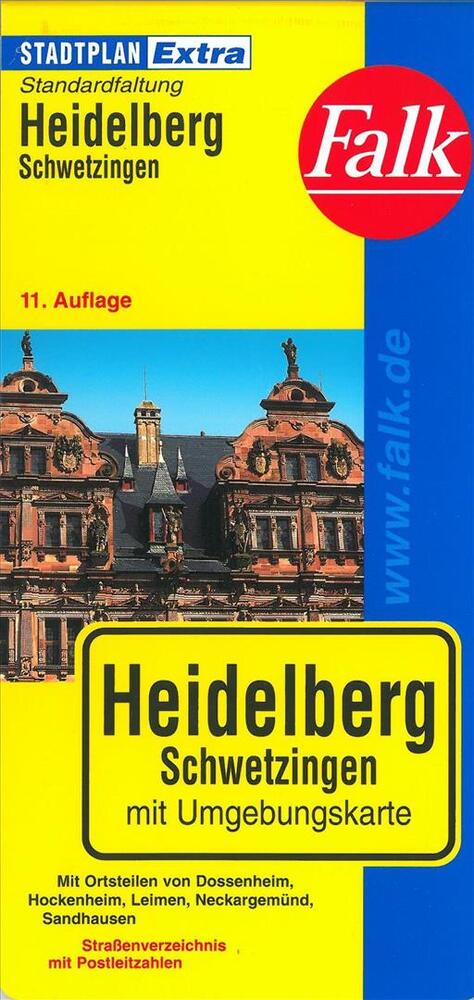 Heidelberg u. Schwetzingen, Falk Extra