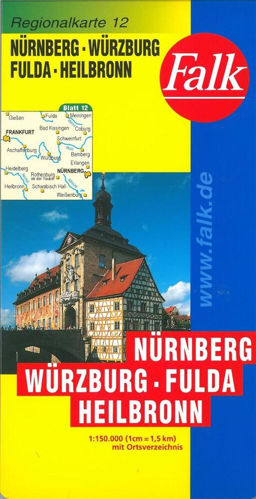 Nürnberg - Würzburg - Fulda - Heilbronn