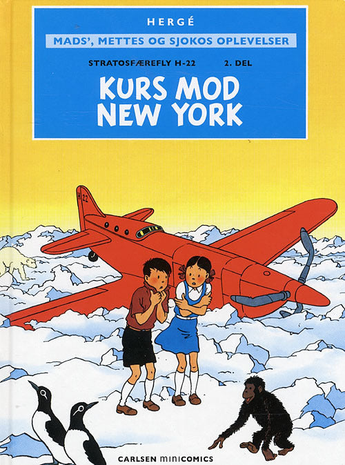 Stratosfærefly H-22 Kurs mod New York