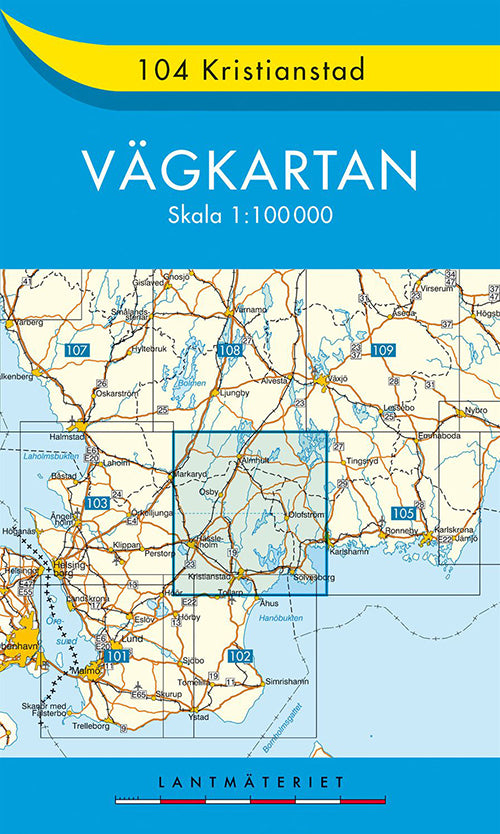 Kristianstad 1:100.000