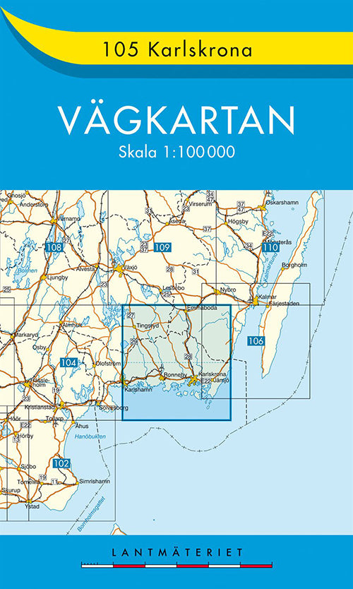 Karlskrona 1:100.000
