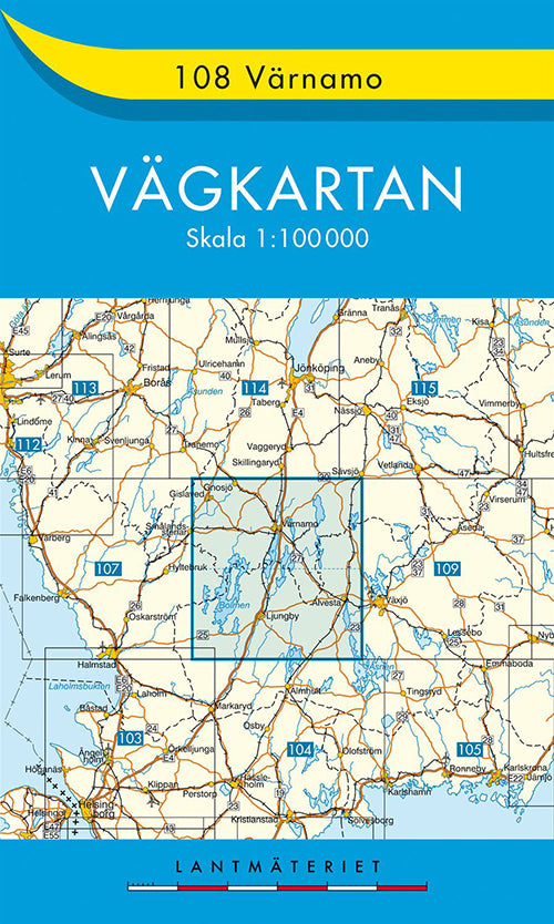 Värnamo 1:100.000