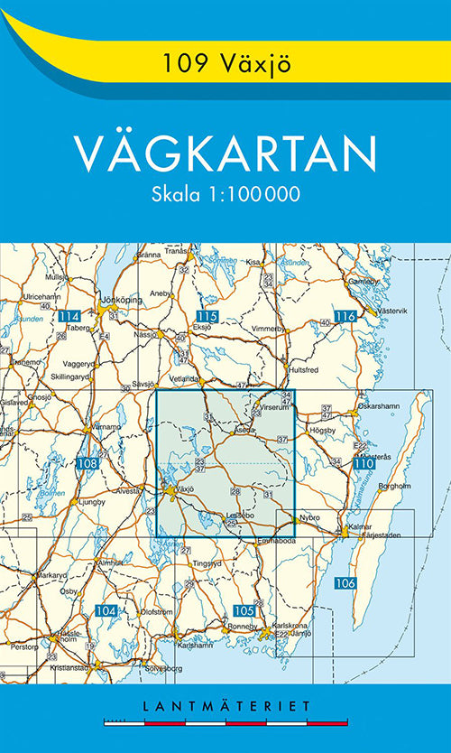 Växjö 1:100.000