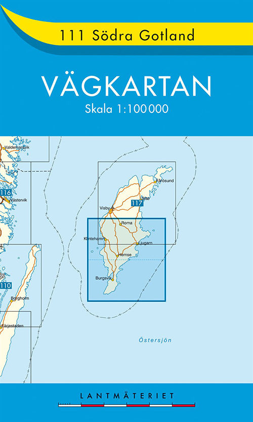 Södra Gotland 1:100.000