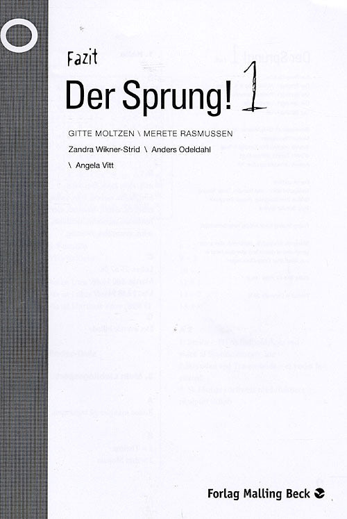 Der Sprung! 1, Fazit