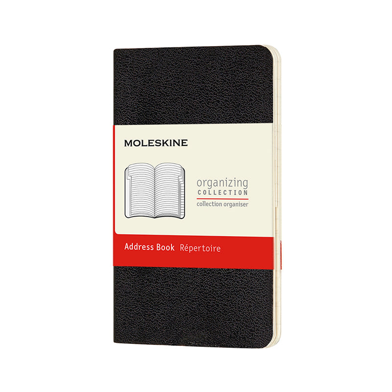 Adressebog Moleskine volant xs black
