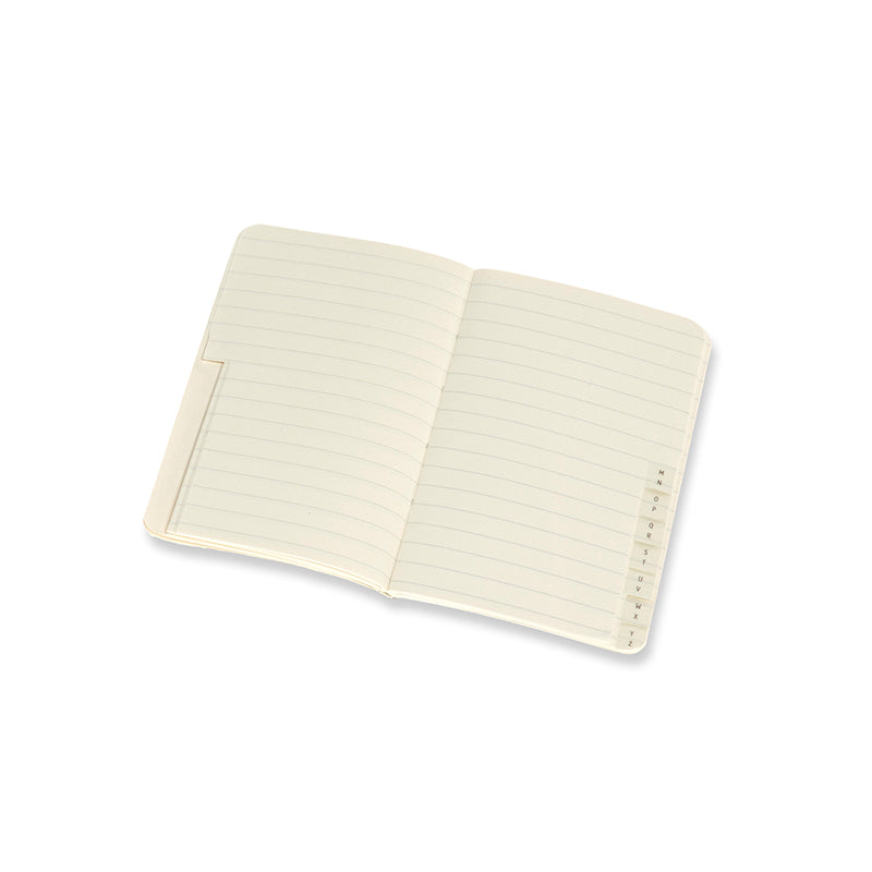 Adressebog Moleskine volant xs black