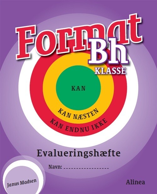 Format Bh.kl., Evalueringshæfte