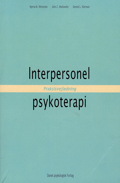 Interpersonel psykoterapi