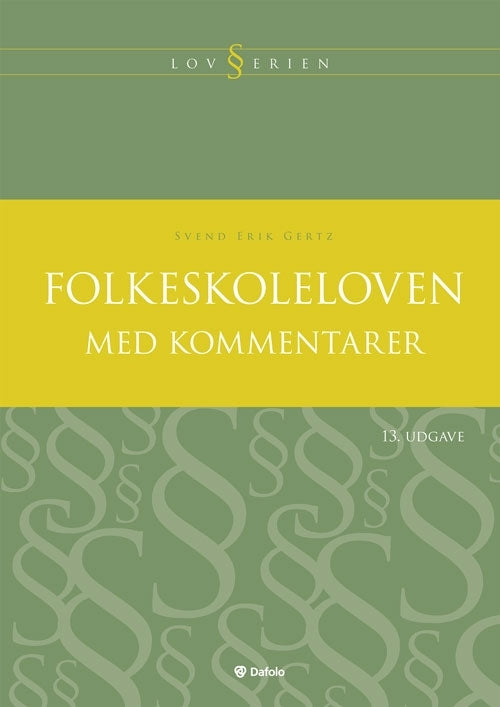Folkeskoleloven med kommentarer