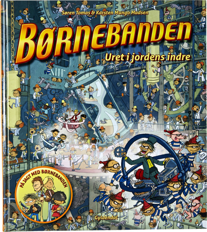 Børnebanden - Uret i jordens indre
