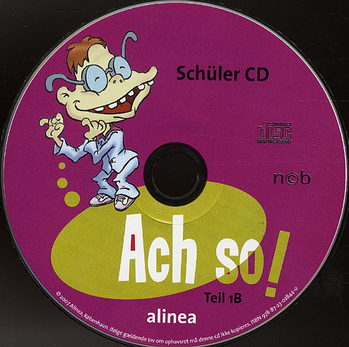 Ach so! Teil 1B Schüler cd, Seperat
