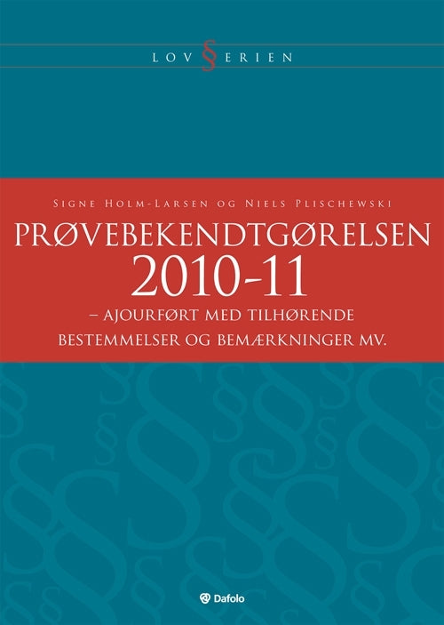 Prøvebekendtgørelsen
