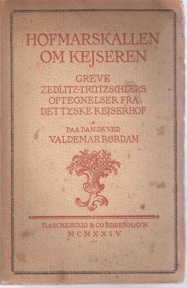 Hofmarskallen om Kejseren