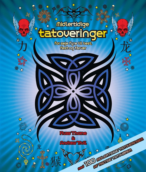 Midlertidige tatoveringer for seje fyre