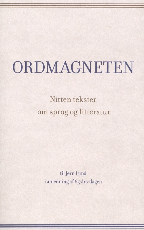 Ordmagneten