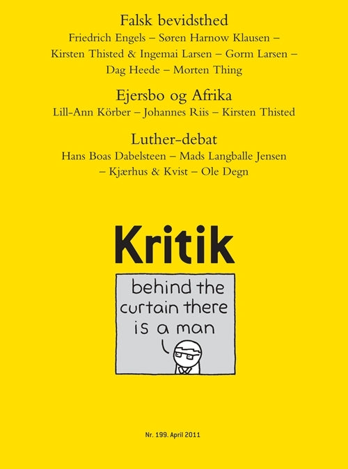 Kritik, 44. årgang, nr. 199