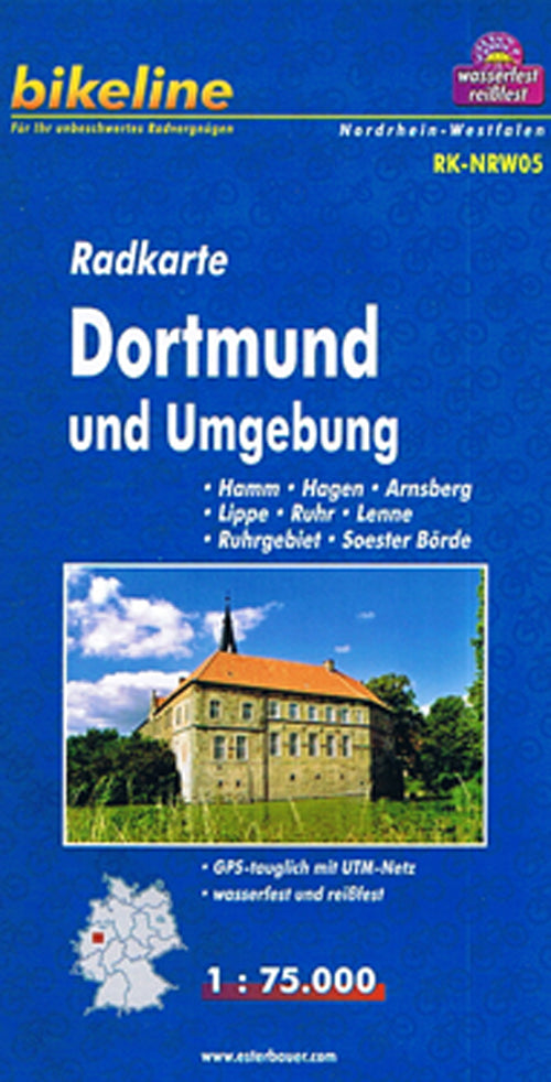 Dortmund und Umgebung : Radkarte